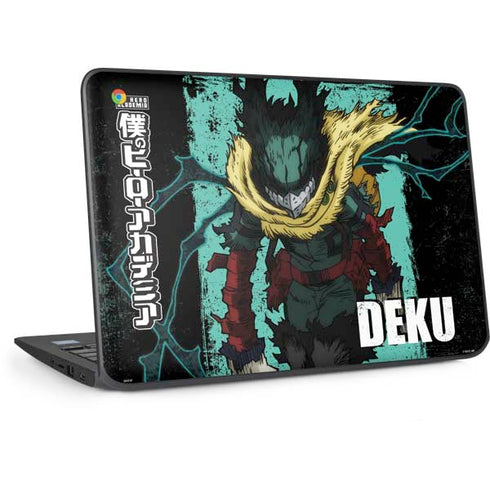 My Hero Academia Dark Deku Season 6 HP Chromebook Skin