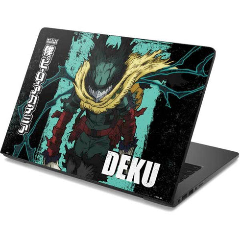 My Hero Academia Dark Deku Season 6 Dell Chromebook Skin