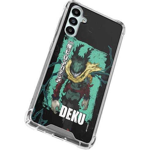 My Hero Academia Dark Deku Season 6 Galaxy A14 5G Clear Case