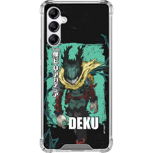 My Hero Academia Dark Deku Season 6 Galaxy A15 5G Clear Case