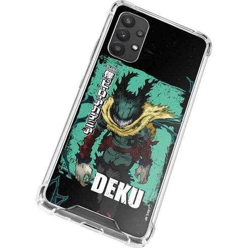 My Hero Academia Dark Deku Season 6 Galaxy A32 5G Clear Case