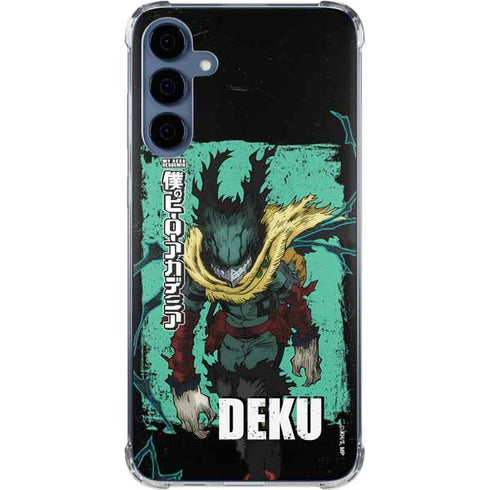 My Hero Academia Dark Deku Season 6 Galaxy A35 5G Clear Case