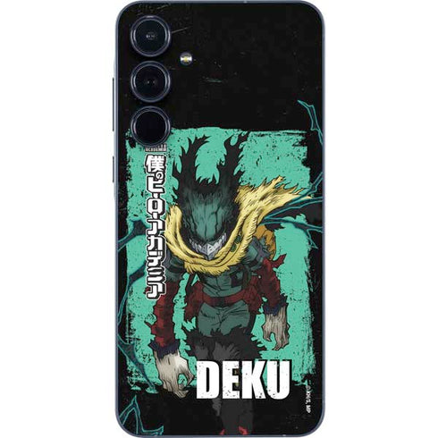 My Hero Academia Dark Deku Season 6 Galaxy A35 5G Skin