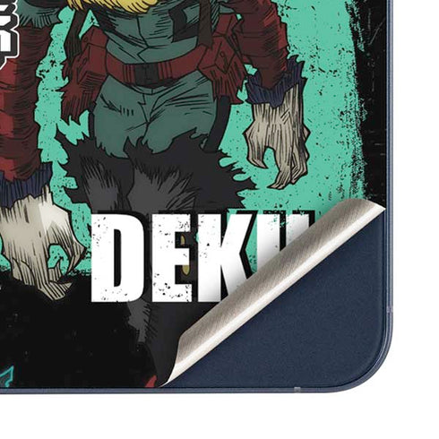 My Hero Academia Dark Deku Season 6 Galaxy A35 5G Skin