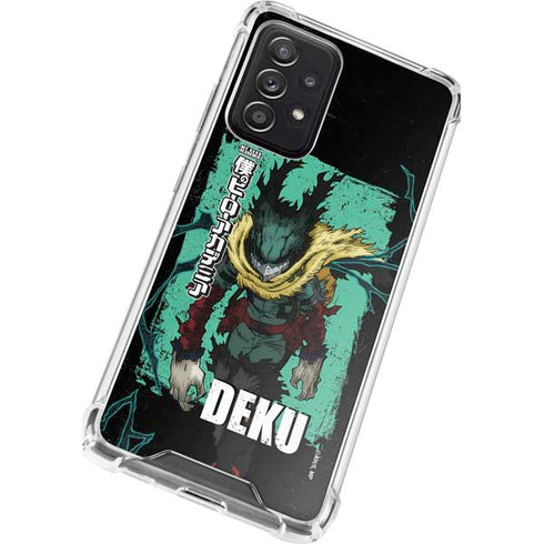 My Hero Academia Dark Deku Season 6 Galaxy A52 5G Clear Case