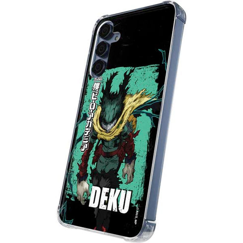 My Hero Academia Dark Deku Season 6 Galaxy A55 5G Clear Case