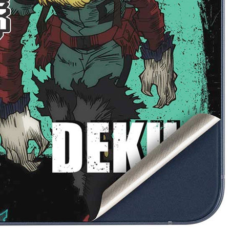 My Hero Academia Dark Deku Season 6 Galaxy A55 5G Skin