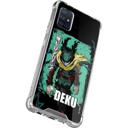 My Hero Academia Dark Deku Season 6 Galaxy A71 5G Clear Case