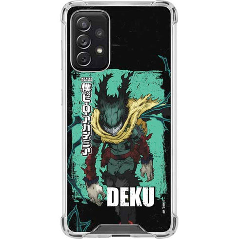 My Hero Academia Dark Deku Season 6 Galaxy A72 5G Clear Case