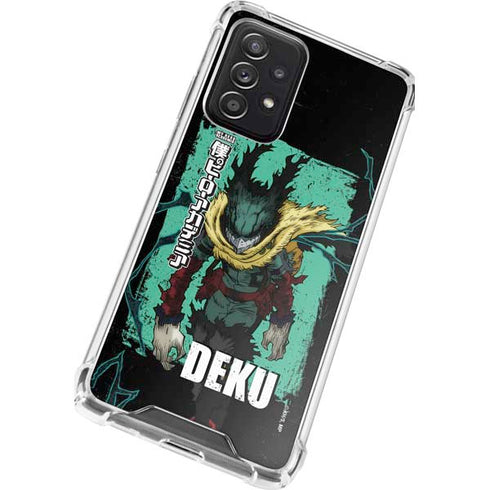 My Hero Academia Dark Deku Season 6 Galaxy A72 5G Clear Case