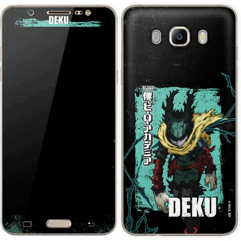 My Hero Academia Dark Deku Season 6 Galaxy J7 Skin