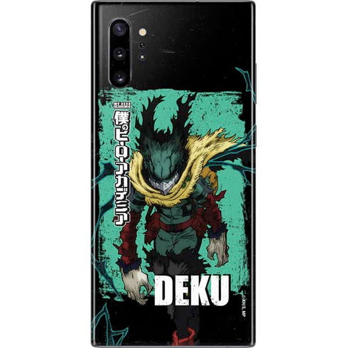 My Hero Academia Dark Deku Season 6 Galaxy Note 10 Plus Skin