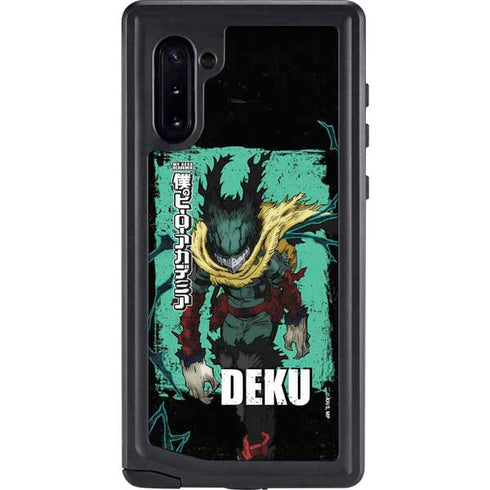 My Hero Academia Dark Deku Season 6 Galaxy Note 10 Waterproof Case