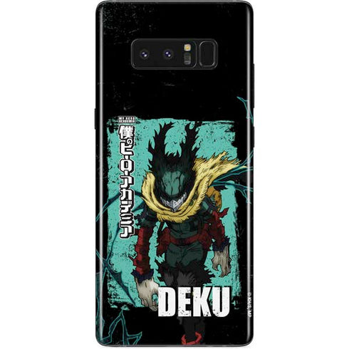 My Hero Academia Dark Deku Season 6 Galaxy Note 8 Skin