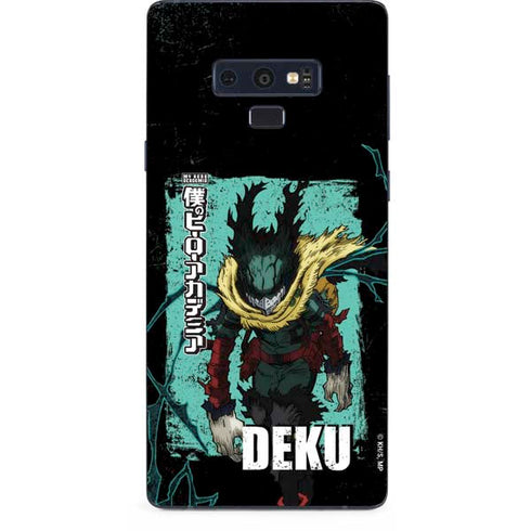 My Hero Academia Dark Deku Season 6 Galaxy Note 9 Skin