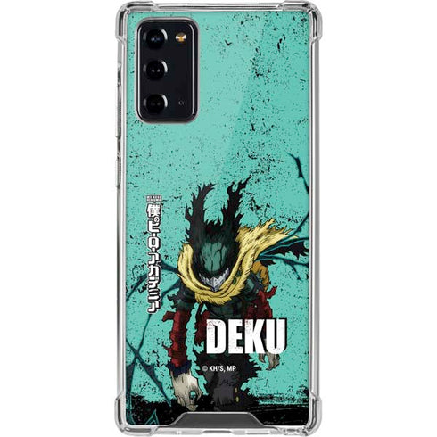 My Hero Academia Dark Deku Season 6 Galaxy Note20 5G Clear Case