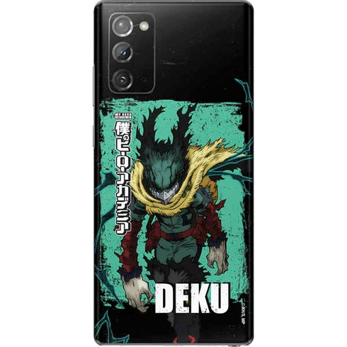 My Hero Academia Dark Deku Season 6 Galaxy Note20 5G Skin