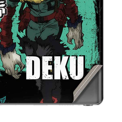 My Hero Academia Dark Deku Season 6 Galaxy Note20 5G Skin