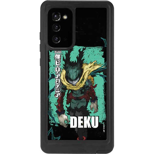 My Hero Academia Dark Deku Season 6 Galaxy Note20 5G Waterproof Case