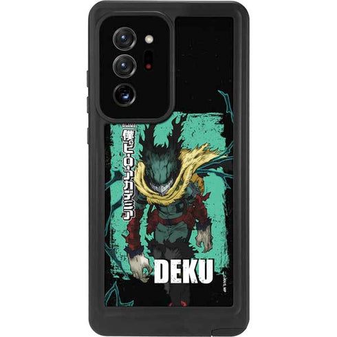 My Hero Academia Dark Deku Season 6 Galaxy Note20 Ultra 5G Waterproof Case
