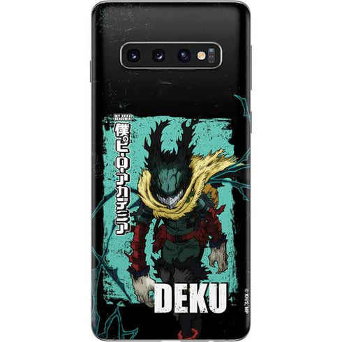 My Hero Academia Dark Deku Season 6 Galaxy S10 Skin