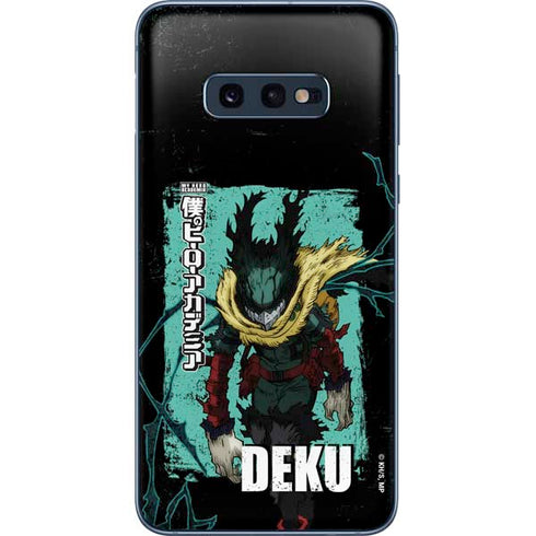 My Hero Academia Dark Deku Season 6 Galaxy S10e Skin