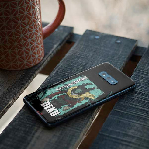 My Hero Academia Dark Deku Season 6 Galaxy S10e Skin