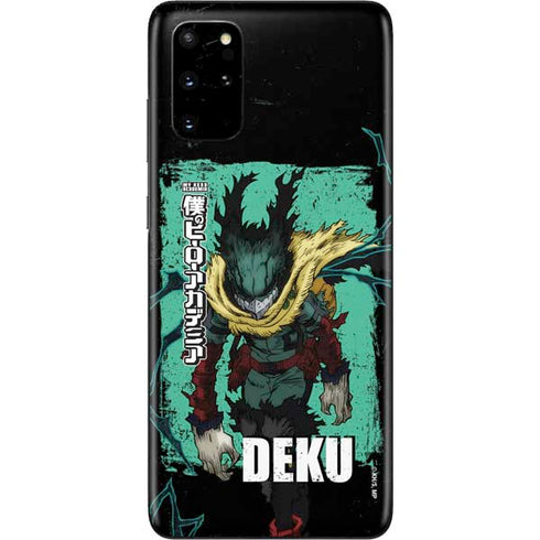 My Hero Academia Dark Deku Season 6 Galaxy S20 Plus Skin