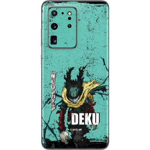 My Hero Academia Dark Deku Season 6 Galaxy S20 Ultra 5G Skin