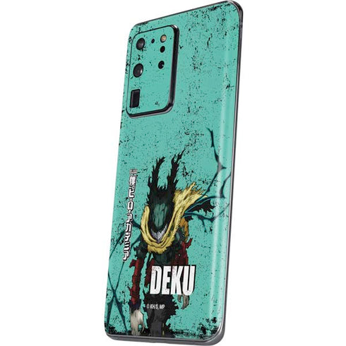 My Hero Academia Dark Deku Season 6 Galaxy S20 Ultra 5G Skin