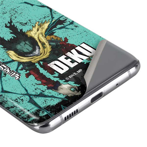 My Hero Academia Dark Deku Season 6 Galaxy S20 Ultra 5G Skin