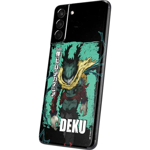 My Hero Academia Dark Deku Season 6 Galaxy S21 5G Skin