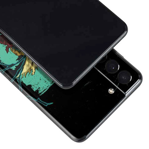 My Hero Academia Dark Deku Season 6 Galaxy S21 5G Skin