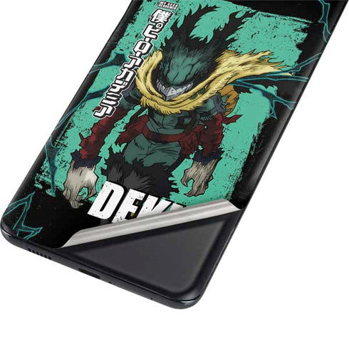 My Hero Academia Dark Deku Season 6 Galaxy S21 Ultra 5G Skin