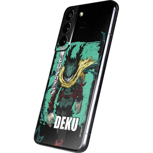 My Hero Academia Dark Deku Season 6 Galaxy S22 Skin