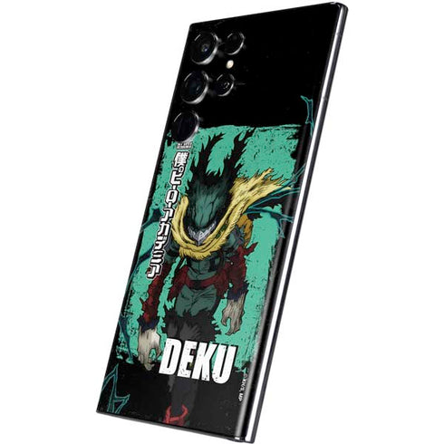 My Hero Academia Dark Deku Season 6 Galaxy S22 Ultra Skin