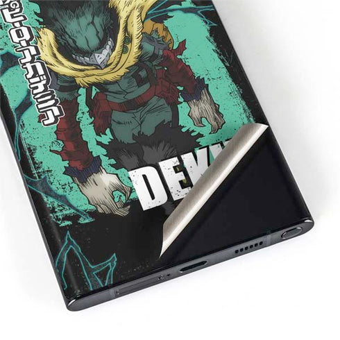 My Hero Academia Dark Deku Season 6 Galaxy S22 Ultra Skin