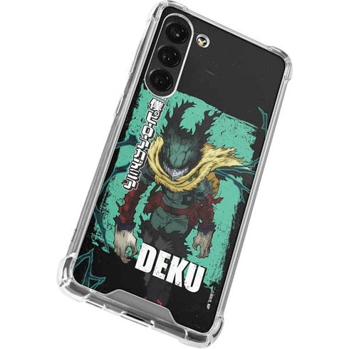 My Hero Academia Dark Deku Season 6 Galaxy S23 Plus Clear Case