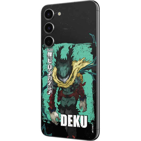 My Hero Academia Dark Deku Season 6 Galaxy S23 Plus Skin