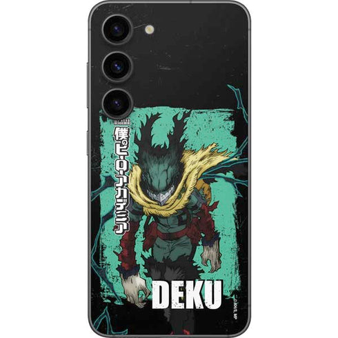 My Hero Academia Dark Deku Season 6 Galaxy S23 Skin