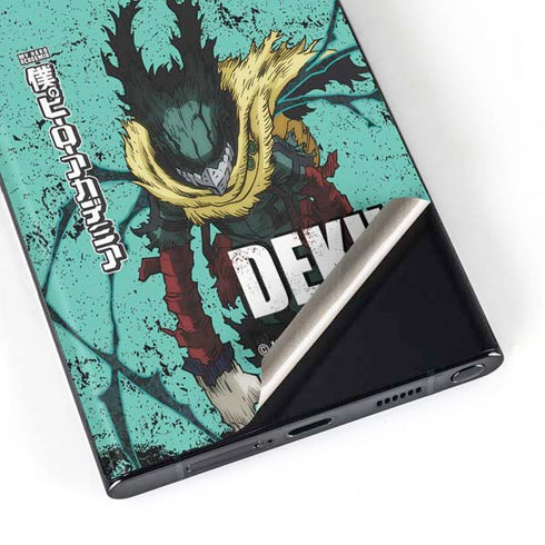 My Hero Academia Dark Deku Season 6 Galaxy S23 Ultra Skin