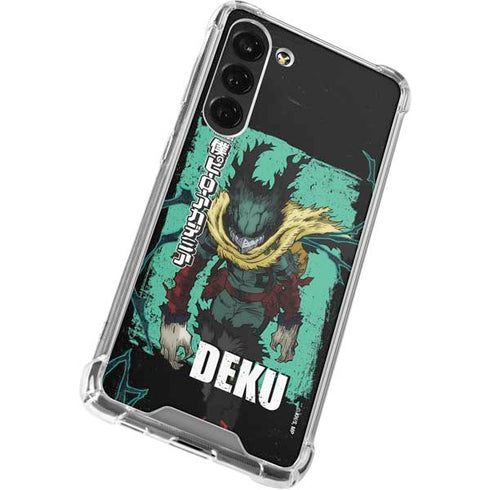 My Hero Academia Dark Deku Season 6 Galaxy S24 FE Clear Case