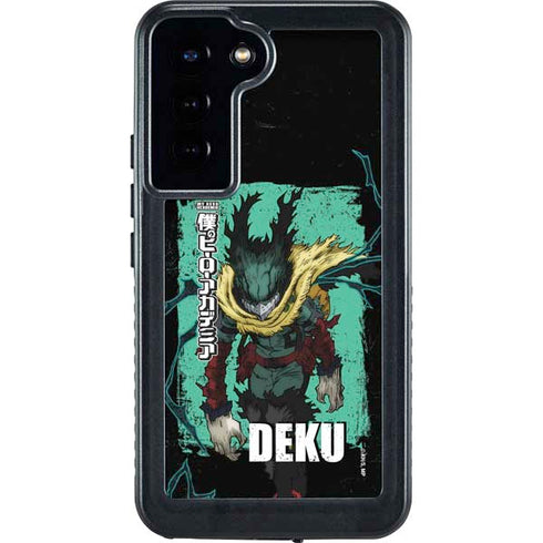 My Hero Academia Dark Deku Season 6 Galaxy S24 Plus Waterproof Case