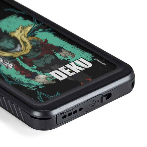 My Hero Academia Dark Deku Season 6 Galaxy S24 Plus Waterproof Case