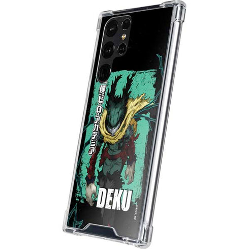 My Hero Academia Dark Deku Season 6 Galaxy S24 Ultra Clear Case