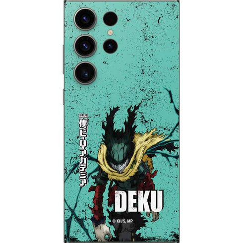 My Hero Academia Dark Deku Season 6 Galaxy S24 Ultra Skin