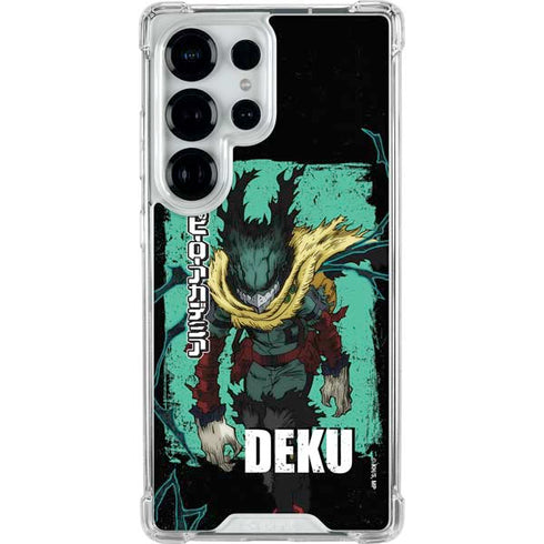 My Hero Academia Dark Deku Season 6 Galaxy S25 Ultra Clear Case