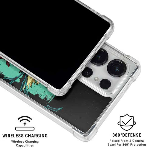My Hero Academia Dark Deku Season 6 Galaxy S25 Ultra Clear Case
