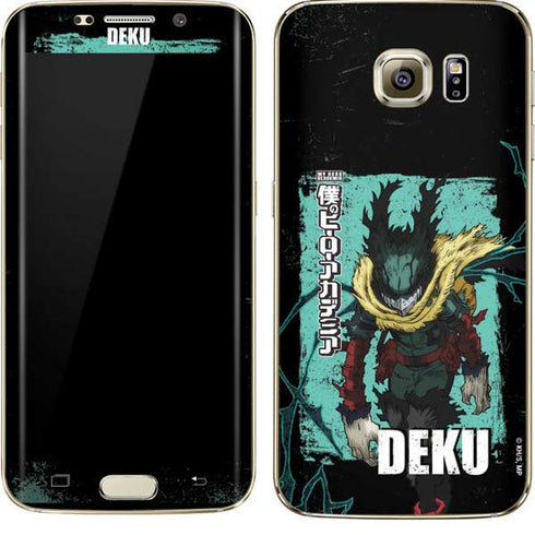 My Hero Academia Dark Deku Season 6 Galaxy S7 Edge Skin
