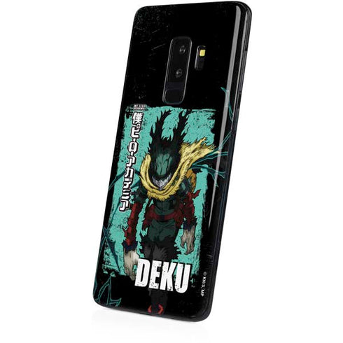 My Hero Academia Dark Deku Season 6 Galaxy S9 Plus Skin
